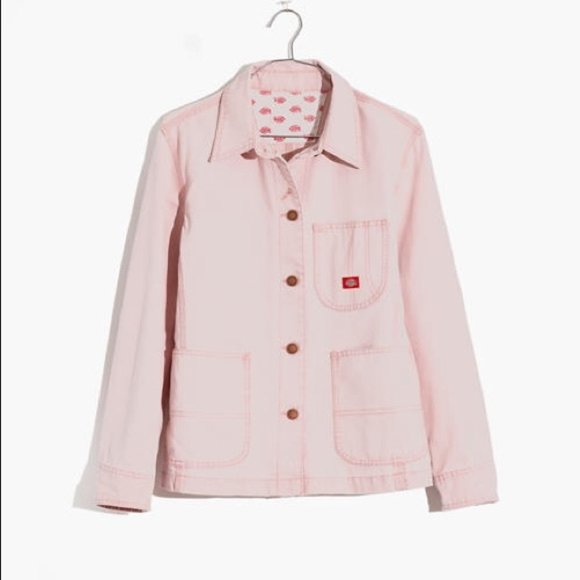 Madewell Jackets & Blazers - Madewell x Dickies Pink Workwear Jacket